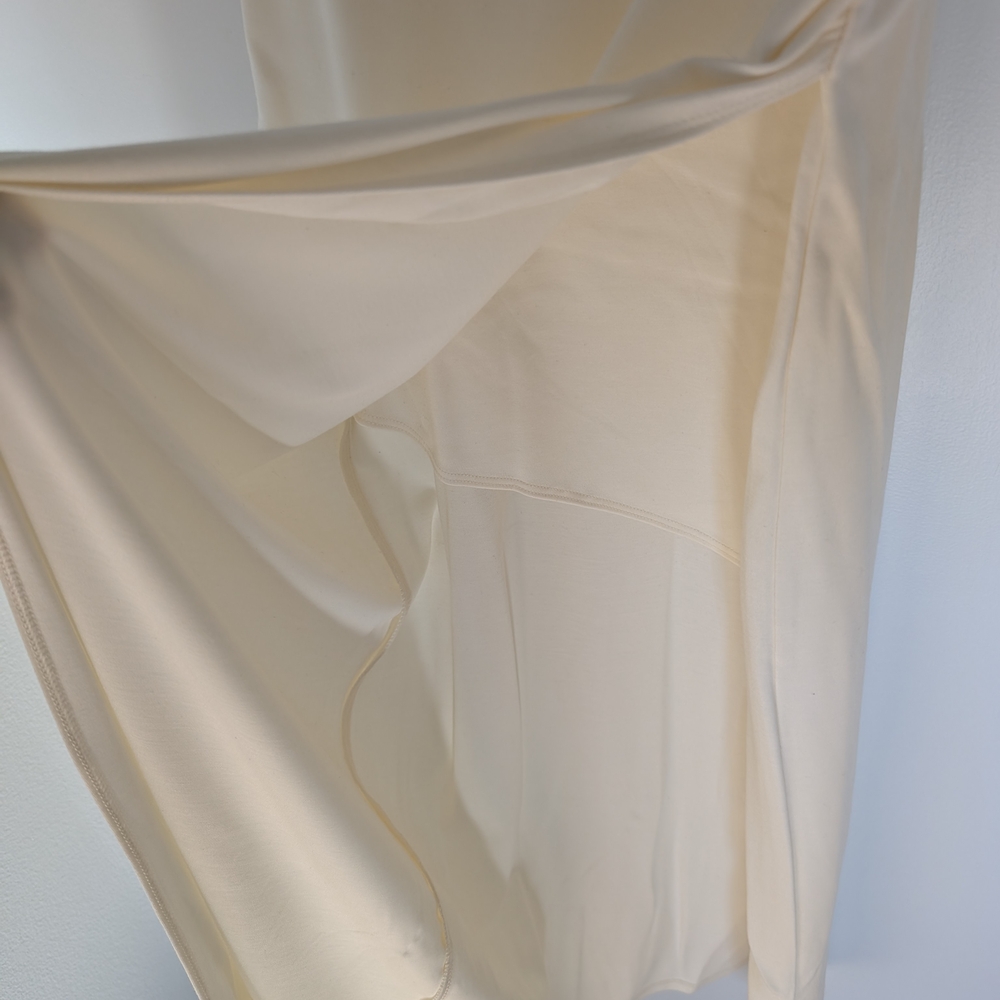 Wilfred Cream Strapless Dress - Picture 3 of 4